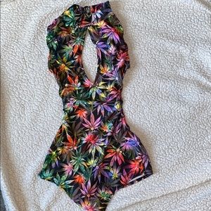 leafy bodysuit